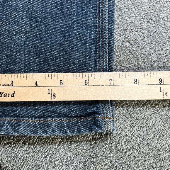 Taewon Renovation‎ Basic Jeans Womens Size 26 Blue Dark Wash Denim Straight Y2K - Picture 13 of 13